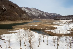 錦秋湖（2016.3.16撮影）