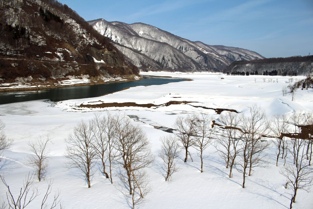 錦秋湖（2015.3.16撮影）