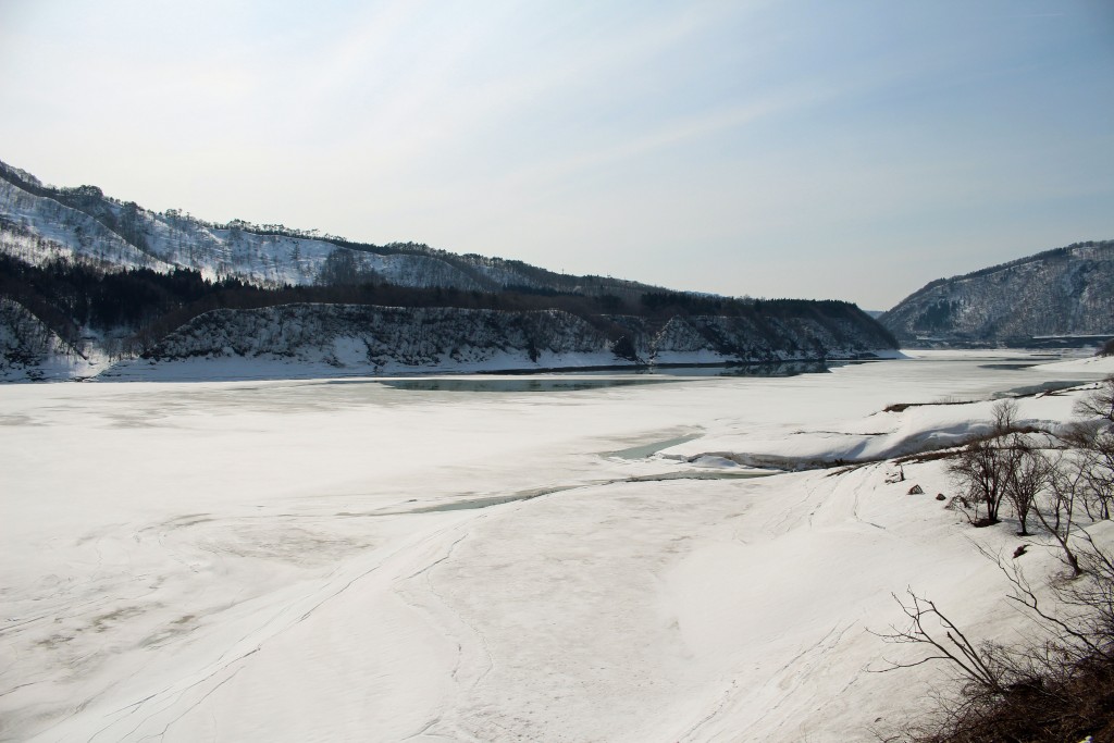 錦秋湖（2015.3.16撮影）